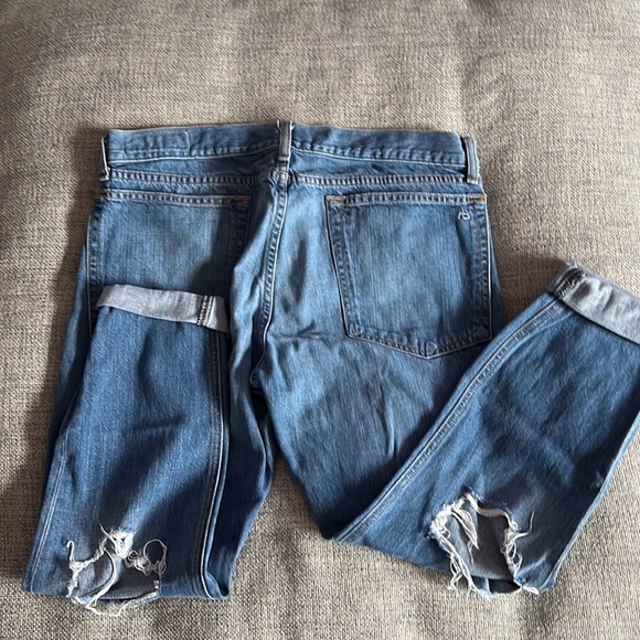 Rag & Bone Boyfriend Crop Jeans - Picture 3 of 4
